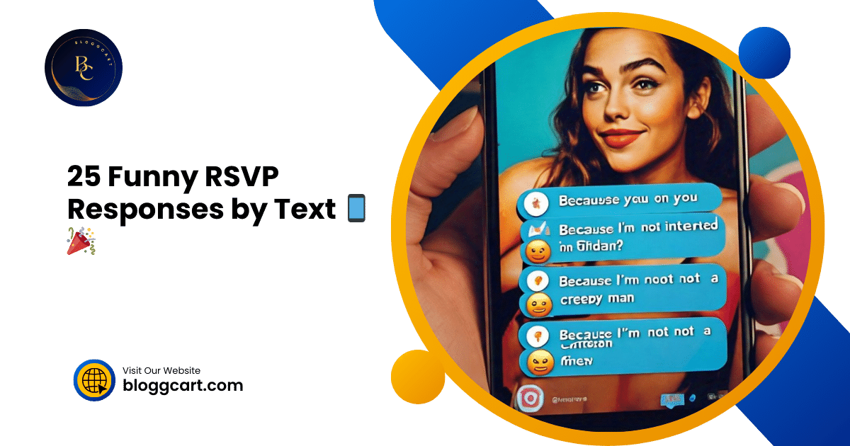25 Funny RSVP Responses by Text 📱🎉